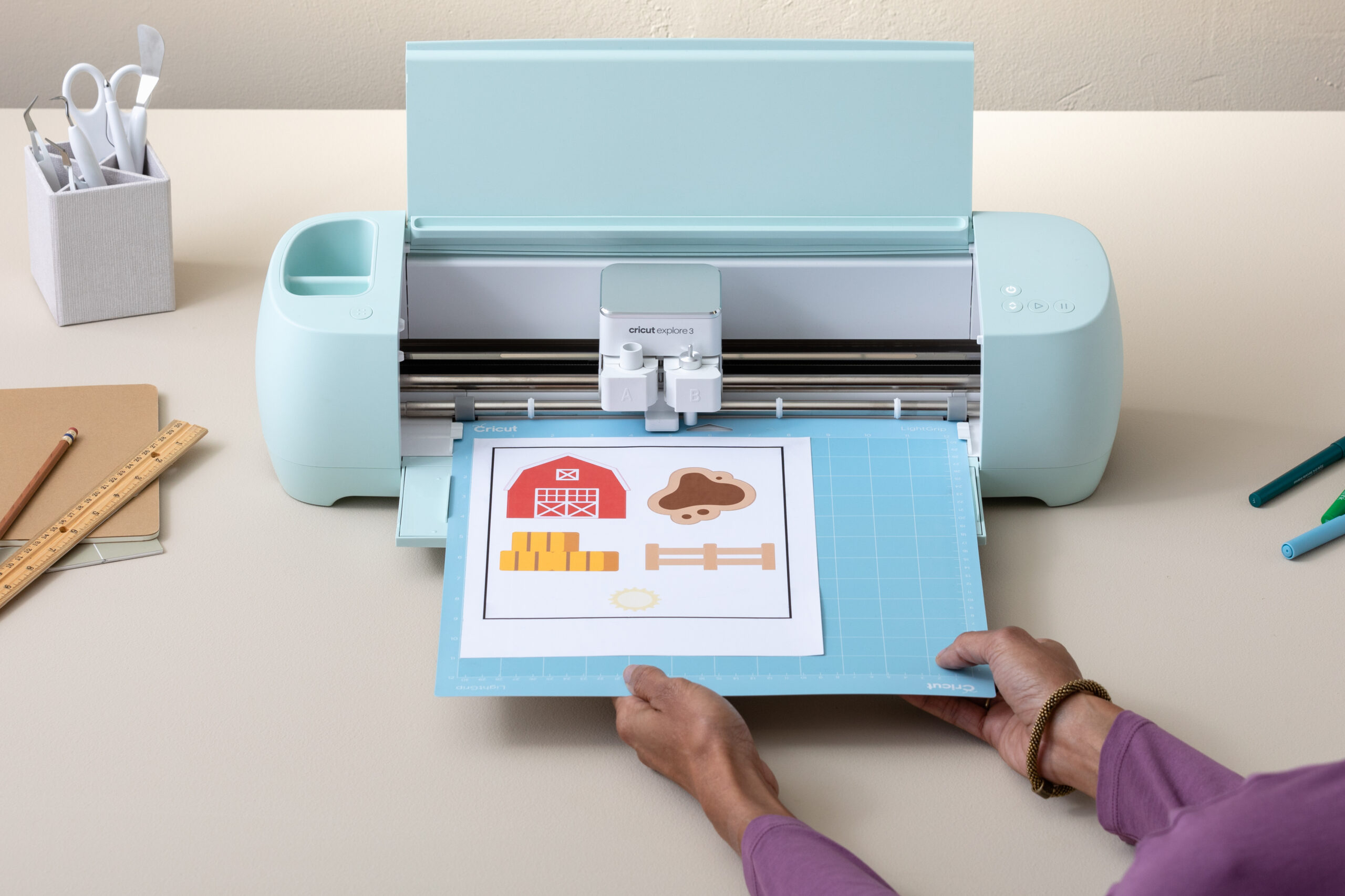 Cricut StickerPix Print plus Cut