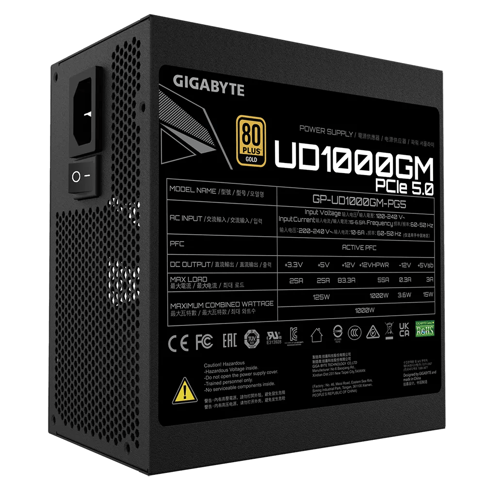Gigabyte 1000GM PG5 1000W