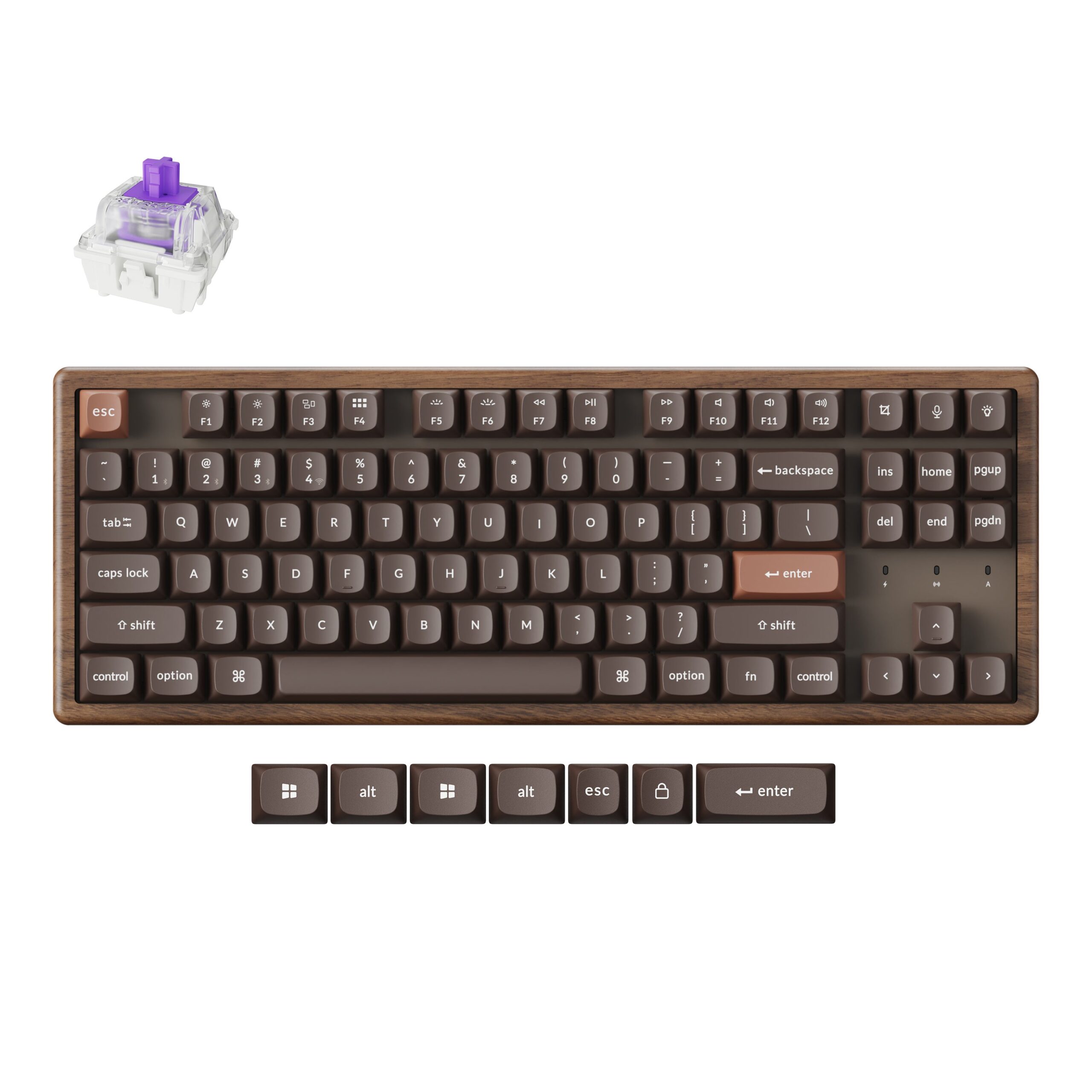 Keychron K8 HE All-Wood Edition