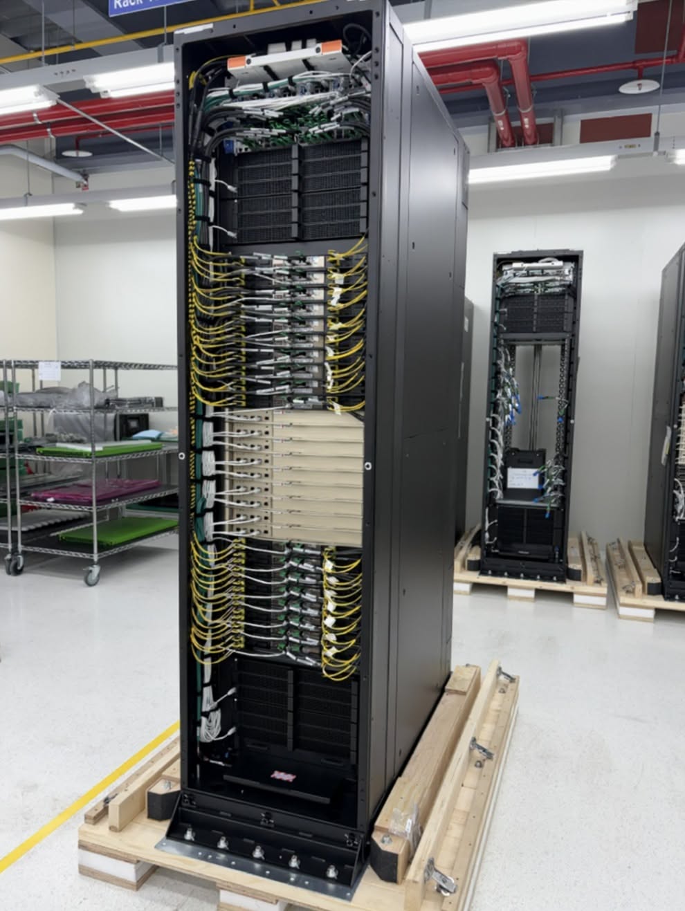 Supermicro NVIDIA Vera Rubin NVL72 Rack