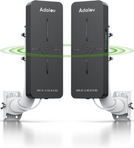 AdaLov CPE882 WiFi 6 Outdoor Wireless Bridge Review: Long-Range Wi-Fi 6 Backhaul