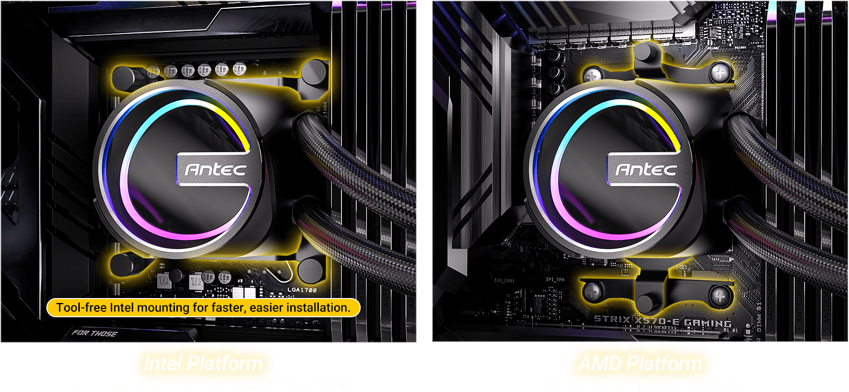 Antec Skeleton Matrix 360 ARGB Review: Streamlined Monolithic 360mm Liquid Cooling