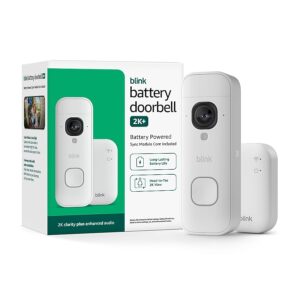 Blink Battery Doorbell 2K+ and Blink Chime Review: Ultra-Low-Power 2K Perimeter Sensing