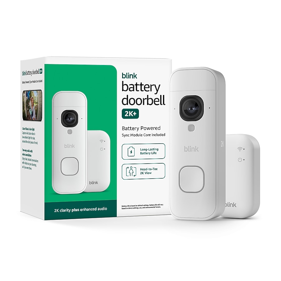 Blink Battery Doorbell 2K+ and Blink Chime Review: Ultra-Low-Power 2K Perimeter Sensing