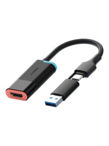 Hagibis 2K@30Hz Video Capture Card with 100W PD