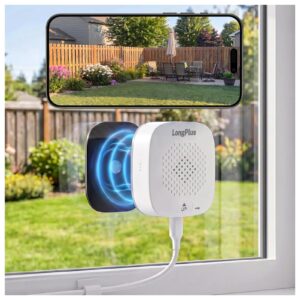 LongPlus Safeview 8MP 4K Window Security Camera