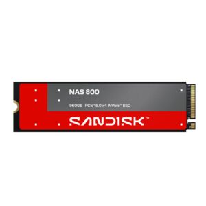 SanDisk 960GB NAS 800 PCIe 5.0 M.2 2280 NVMe SSD