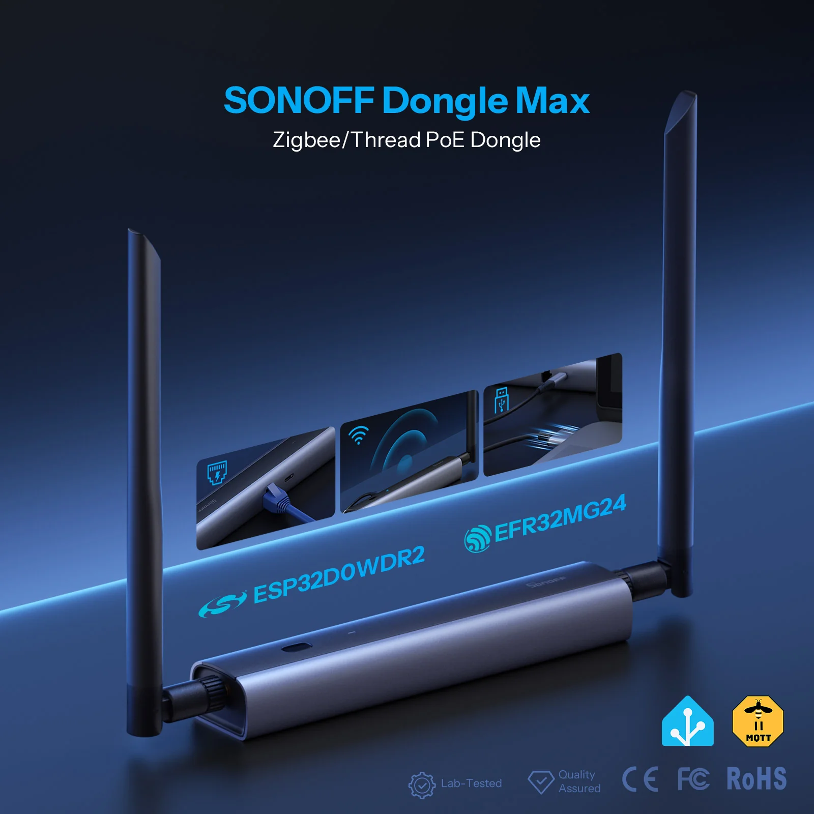 SONOFF Zigbee/Thread PoE Dongle Max (Dongle-M) Review: PoE Versatility Meets Firmware Trade-Offs