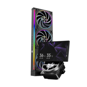 Thermalright Dynamic Vision Pro 360 ARGB Black Review: Active VRM Cooling With Panoramic Display