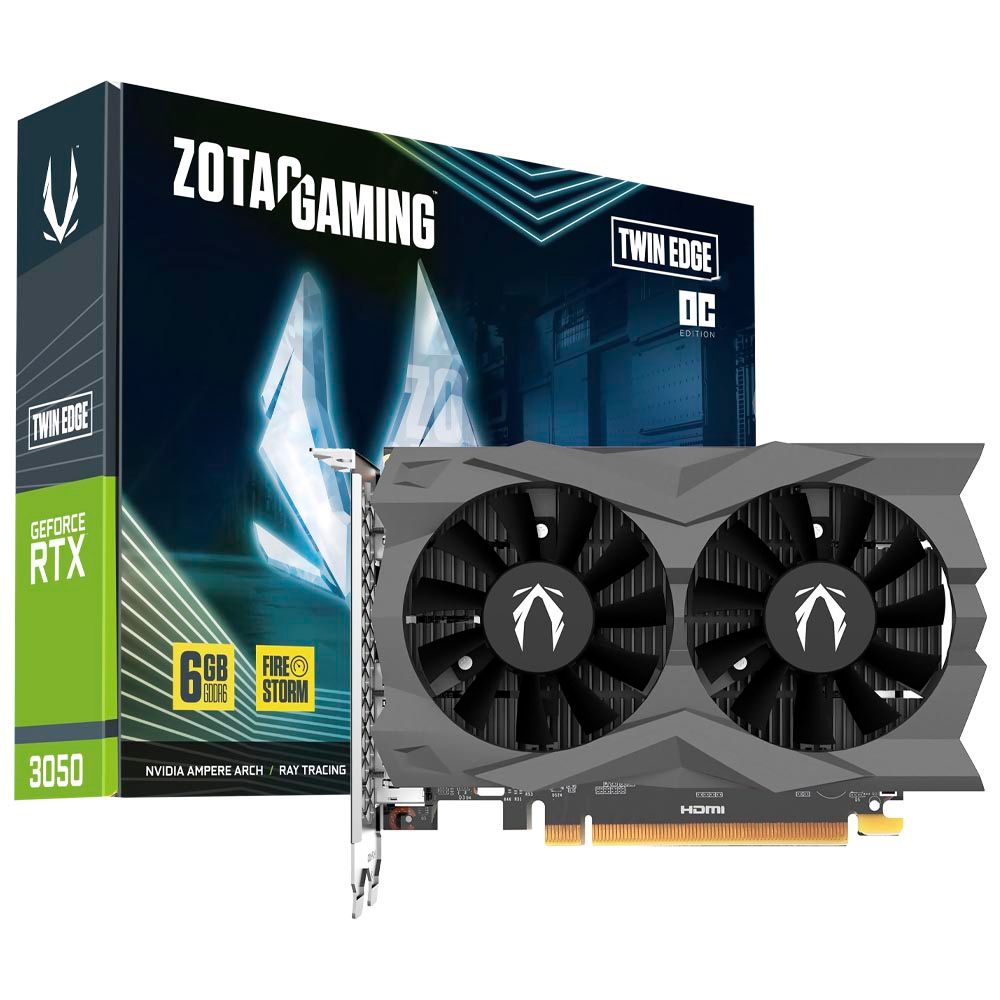 ZOTAC Gaming GeForce RTX 3050 6GB Twin Edge OC